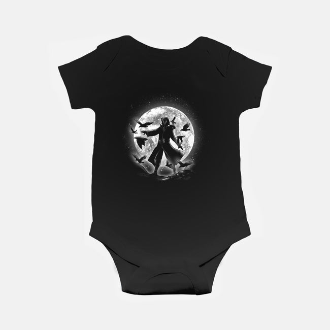 Moonlight Crows-baby basic onesie-fanfreak1