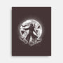 Moonlight Crows-none stretched canvas-fanfreak1