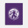 Moonlight Crows-none stretched canvas-fanfreak1