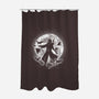 Moonlight Crows-none polyester shower curtain-fanfreak1