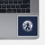 Moonlight Crows-none glossy sticker-fanfreak1