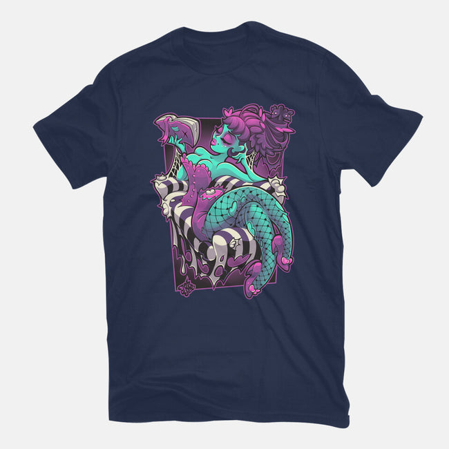 Half Dead-mens basic tee-Jehsee