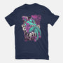 Half Dead-mens basic tee-Jehsee