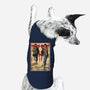 Joel And Ellie Woodblock-dog basic pet tank-DrMonekers