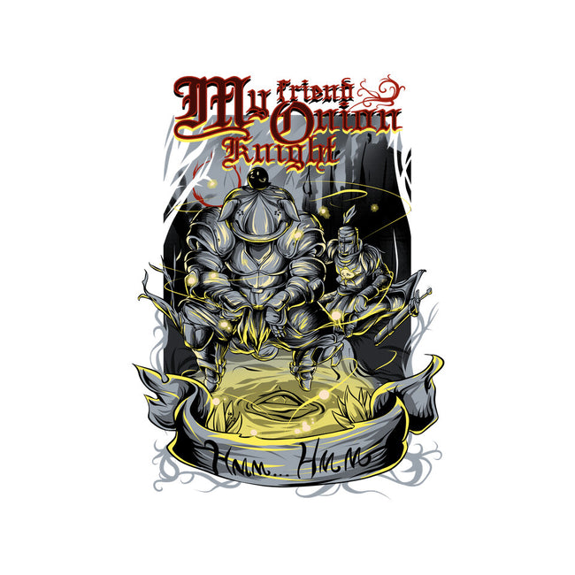 My Friend Onion Knight-none polyester shower curtain-Guilherme magno de oliveira