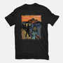 Shining Scream-unisex basic tee-fanfabio