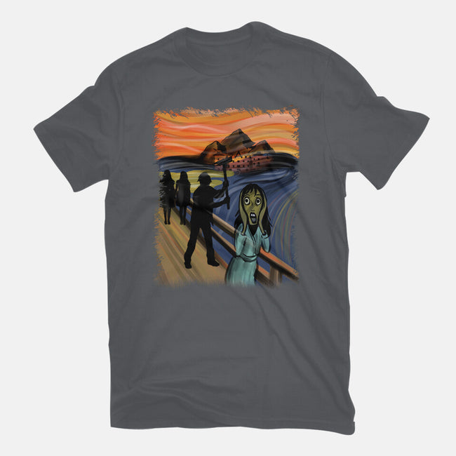 Shining Scream-unisex basic tee-fanfabio