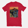 Shining Scream-womens basic tee-fanfabio