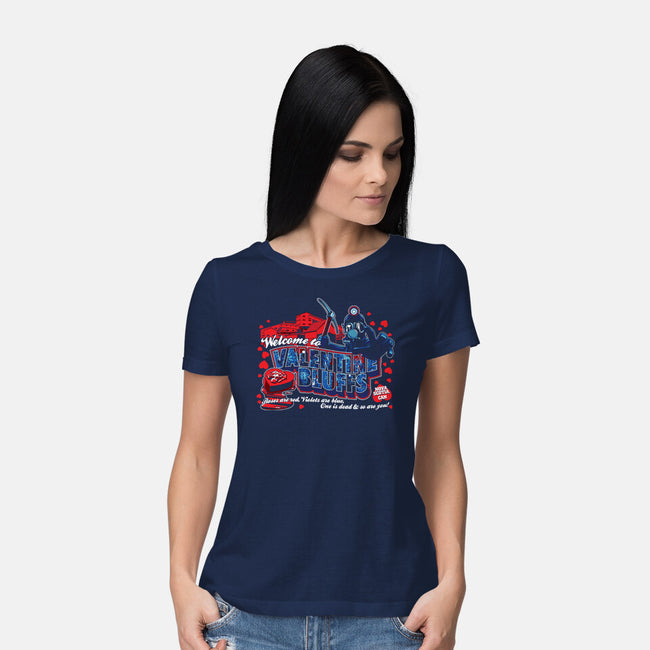 Have A Bloody Valentine-womens basic tee-goodidearyan