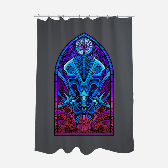 Temple Of Creation-none polyester shower curtain-daobiwan