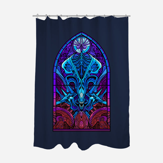 Temple Of Creation-none polyester shower curtain-daobiwan
