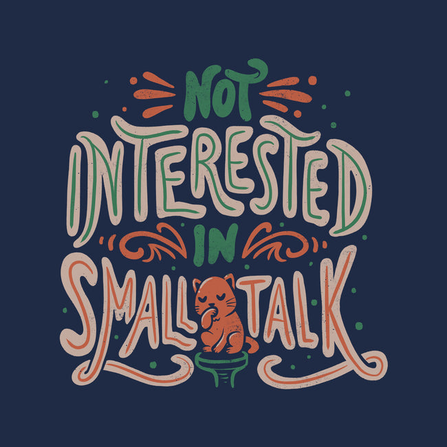 Not Interested In Small Talk-youth basic tee-tobefonseca
