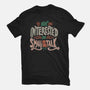 Not Interested In Small Talk-mens basic tee-tobefonseca