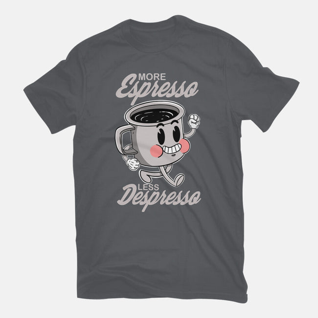 More Espresso Less Despresso-unisex basic tee-Tri haryadi