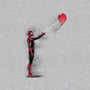 Spider With Balloon-womens basic tee-zascanauta