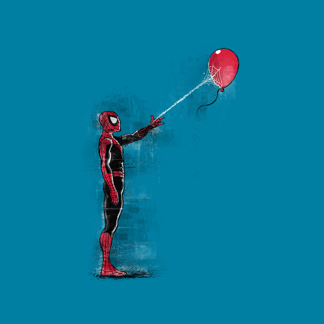 Spider With Balloon-womens basic tee-zascanauta