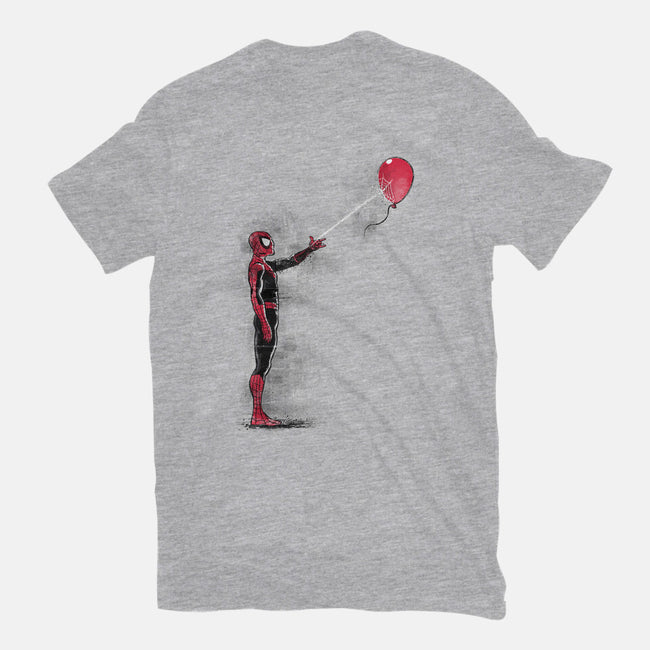 Spider With Balloon-womens basic tee-zascanauta