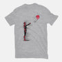 Spider With Balloon-womens basic tee-zascanauta