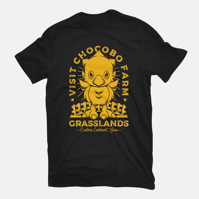 Grasslands Area Farm-unisex basic tee-Alundrart