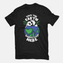 Pandas Live Here-youth basic tee-turborat14