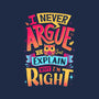 I Know I'm Right-youth basic tee-Snouleaf