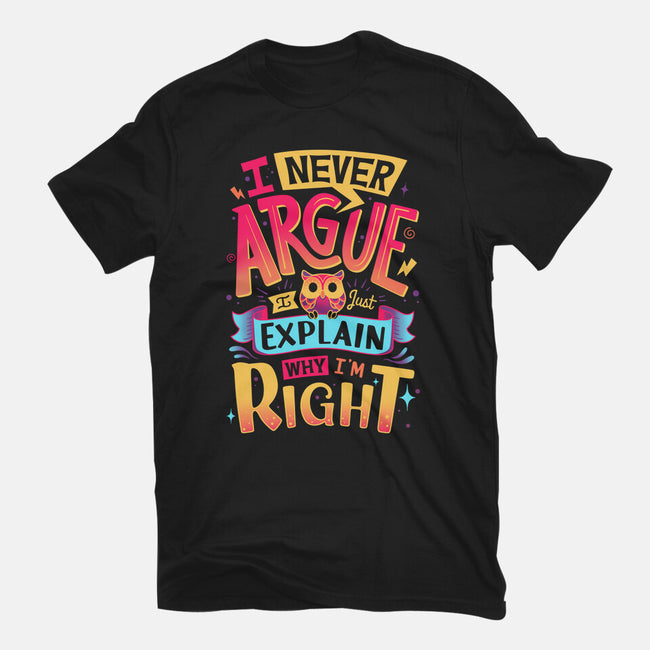 I Know I'm Right-unisex basic tee-Snouleaf