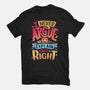 I Know I'm Right-unisex basic tee-Snouleaf