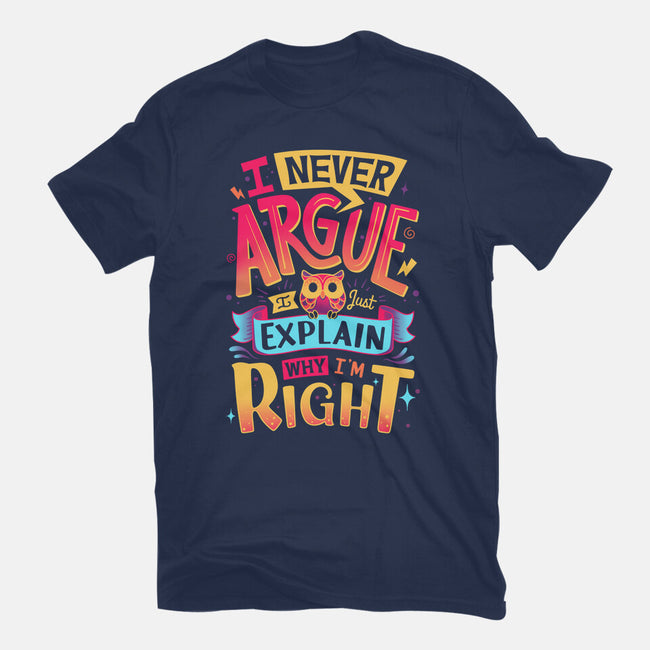 I Know I'm Right-unisex basic tee-Snouleaf