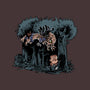 Arnie And Predator-none polyester shower curtain-zascanauta