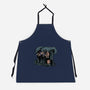 Arnie And Predator-unisex kitchen apron-zascanauta