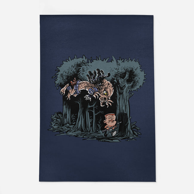 Arnie And Predator-none outdoor rug-zascanauta