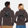 Arnie And Predator-unisex zip-up sweatshirt-zascanauta