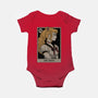The Moon Tarot-baby basic onesie-Hafaell
