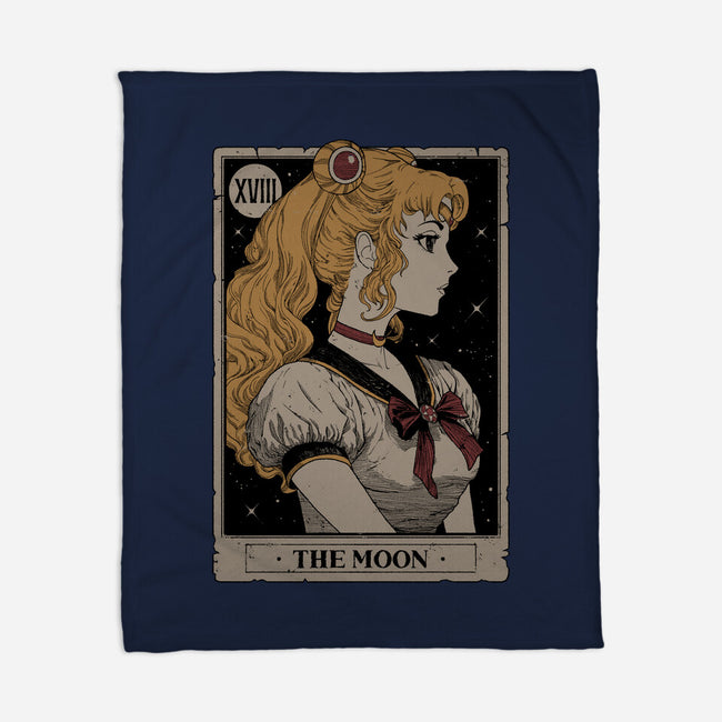 The Moon Tarot-none fleece blanket-Hafaell