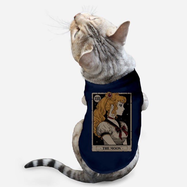 The Moon Tarot-cat basic pet tank-Hafaell