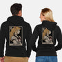 The Moon Tarot-unisex zip-up sweatshirt-Hafaell