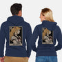 The Moon Tarot-unisex zip-up sweatshirt-Hafaell