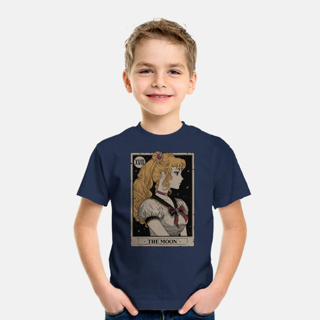 The Moon Tarot-youth basic tee-Hafaell