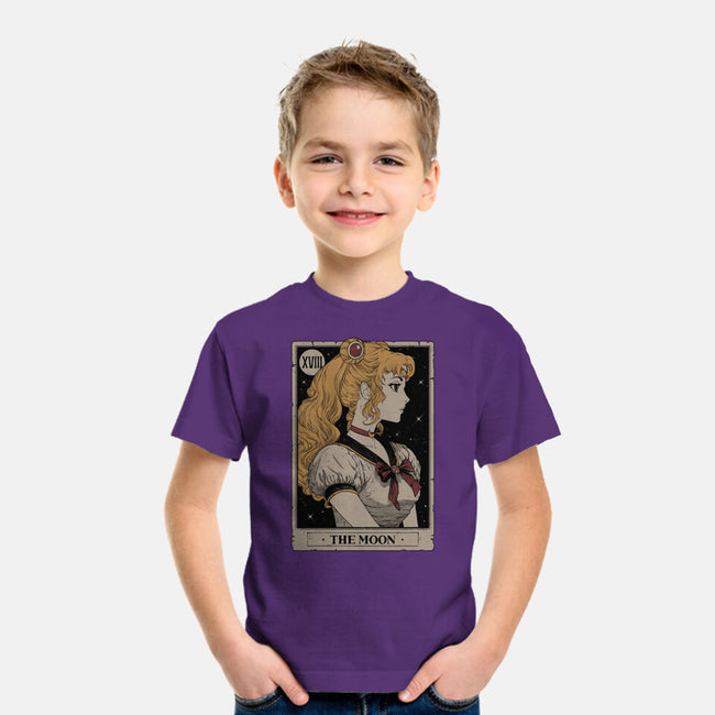 The Moon Tarot-youth basic tee-Hafaell
