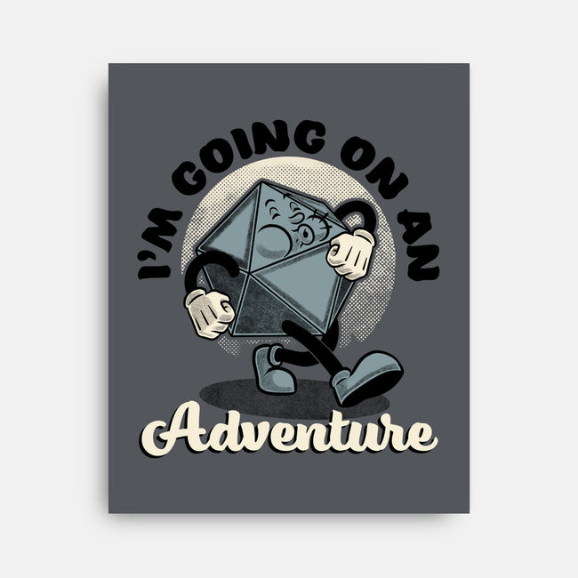Going On An Adventure-none stretched canvas-Studio Mootant
