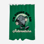 Going On An Adventure-none polyester shower curtain-Studio Mootant