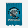 Going On An Adventure-none polyester shower curtain-Studio Mootant