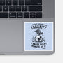 I Enjoy Every Minute-none glossy sticker-kg07