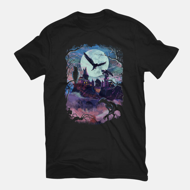 Magic World-mens basic tee-fanfabio