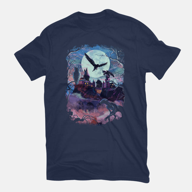 Magic World-mens basic tee-fanfabio
