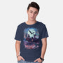 Magic World-mens basic tee-fanfabio