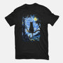 Cat Starry Night-youth basic tee-fanfabio
