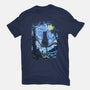 Cat Starry Night-youth basic tee-fanfabio