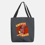 Coffee Improves My Magic-none basic tote bag-leepianti