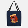 Coffee Improves My Magic-none basic tote bag-leepianti